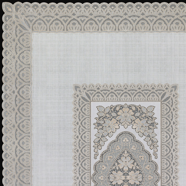 Скатерть Ажурная Imperial прям. 140х200беж. (рулон)