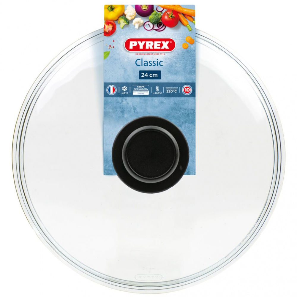 Крышка стеклянная 24см, PYREX Classic   B24CL00 