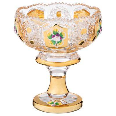 КОНФЕТНИЦА Д=12,5СМ,В=14СМ,"ГОЛДЕН"  195-144