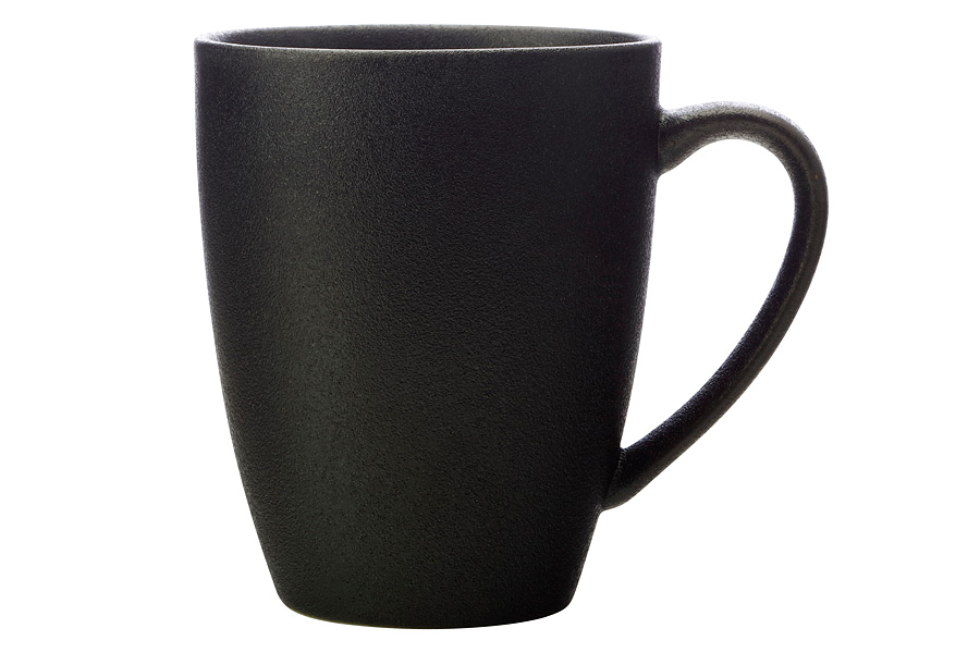Кружка 0.4л "Икра" (чёрная) MW602-AX0353